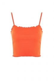 Riley Lettuce Camisole Top at Topshop